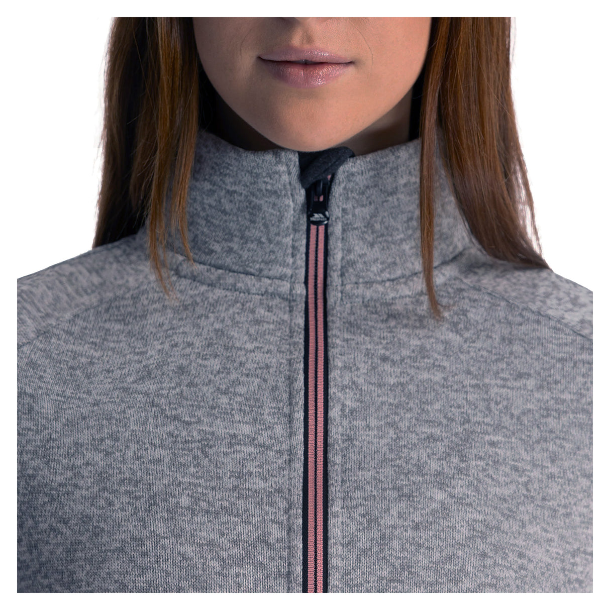 Trespass Womens Toddy AT200 Fleece Jacket Grey Marl
