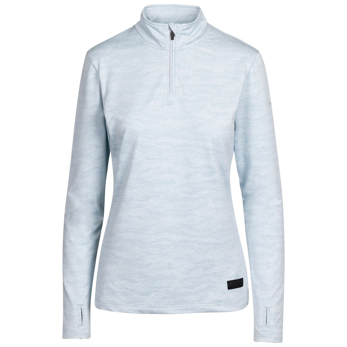 Trespass Womens Livia TP75 Long-Sleeved Active Top Seafoam