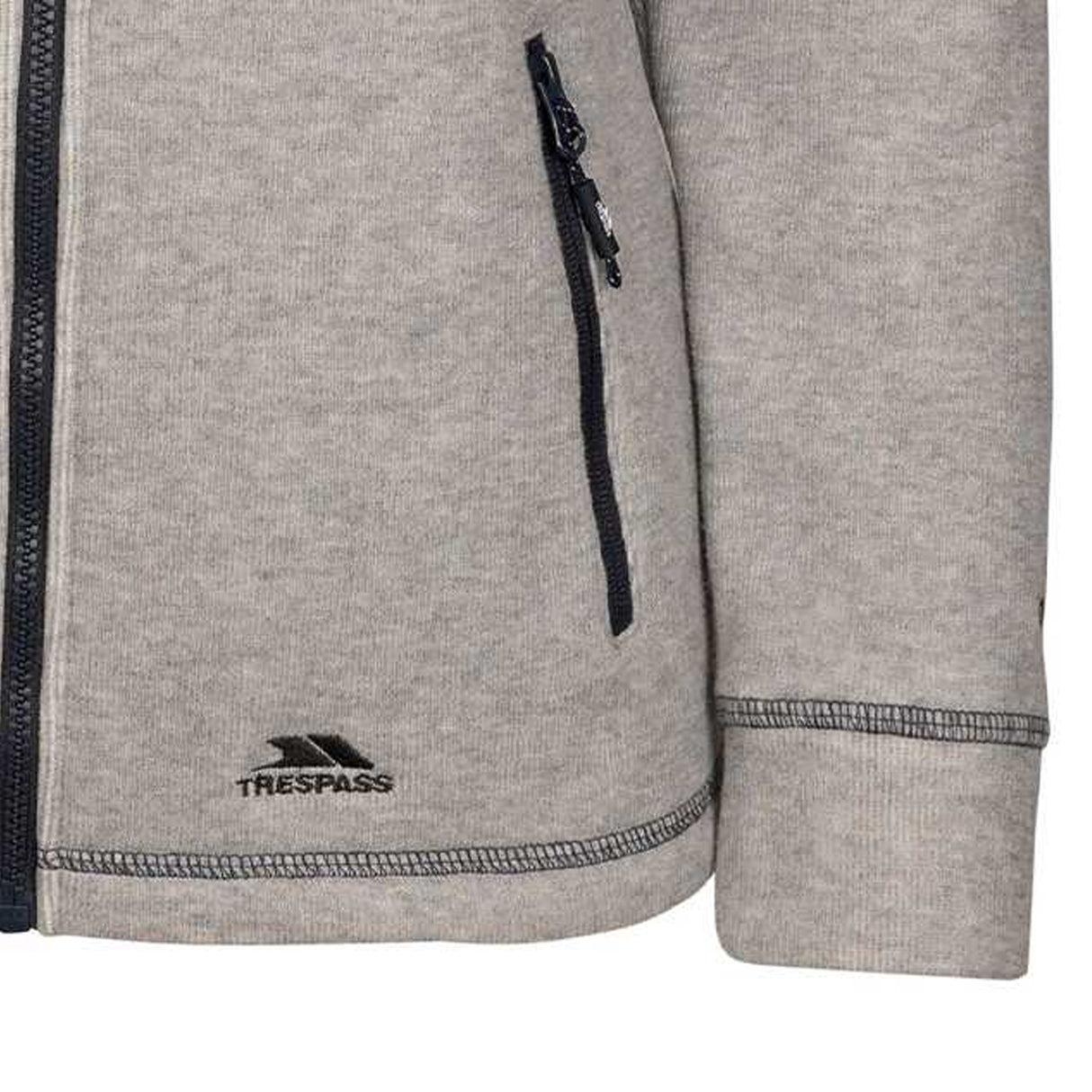 Trespass Womens Runpal At400 Fleece Jacket Grey