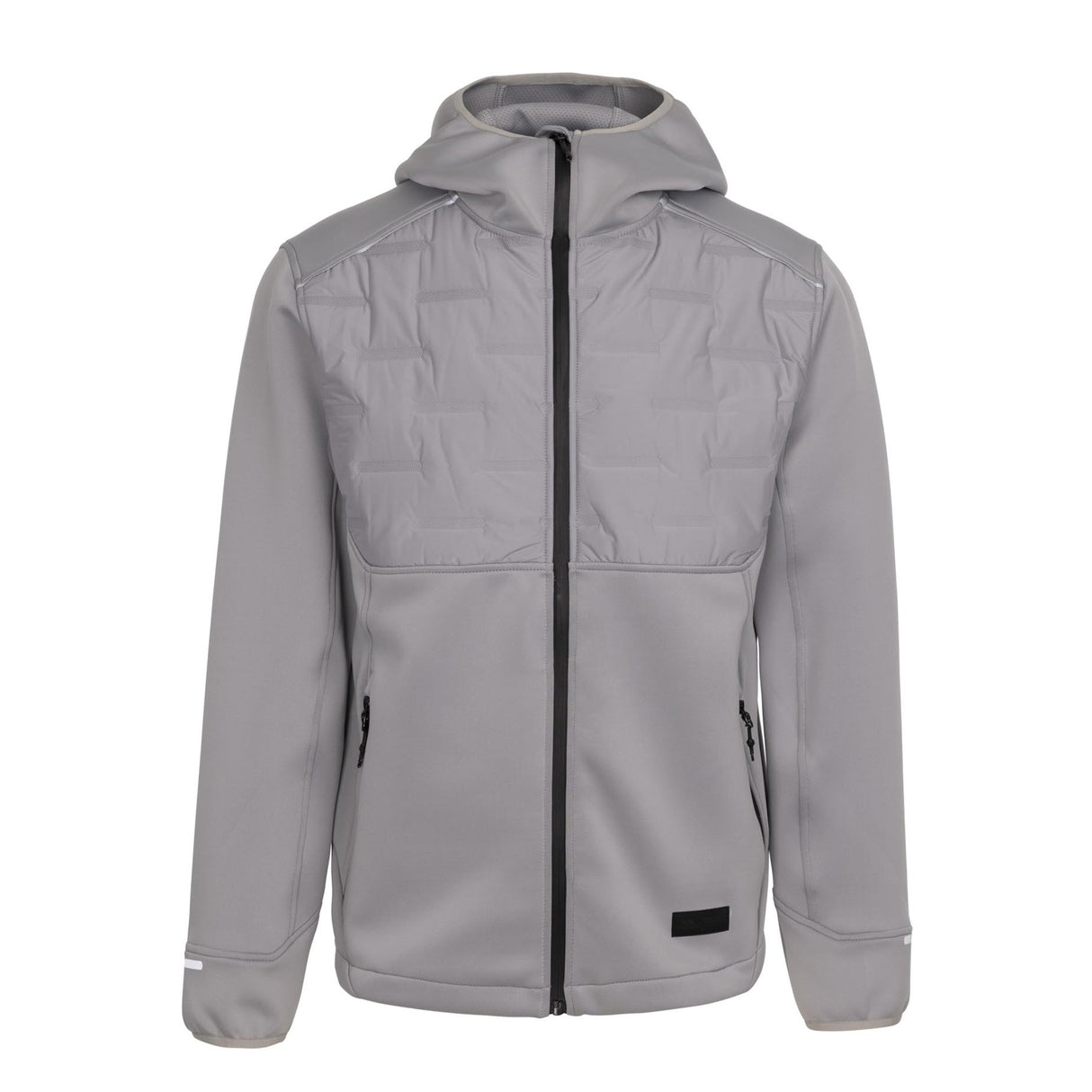 Trespass Mens Bolfort Active Hybrid Jacket Platinum