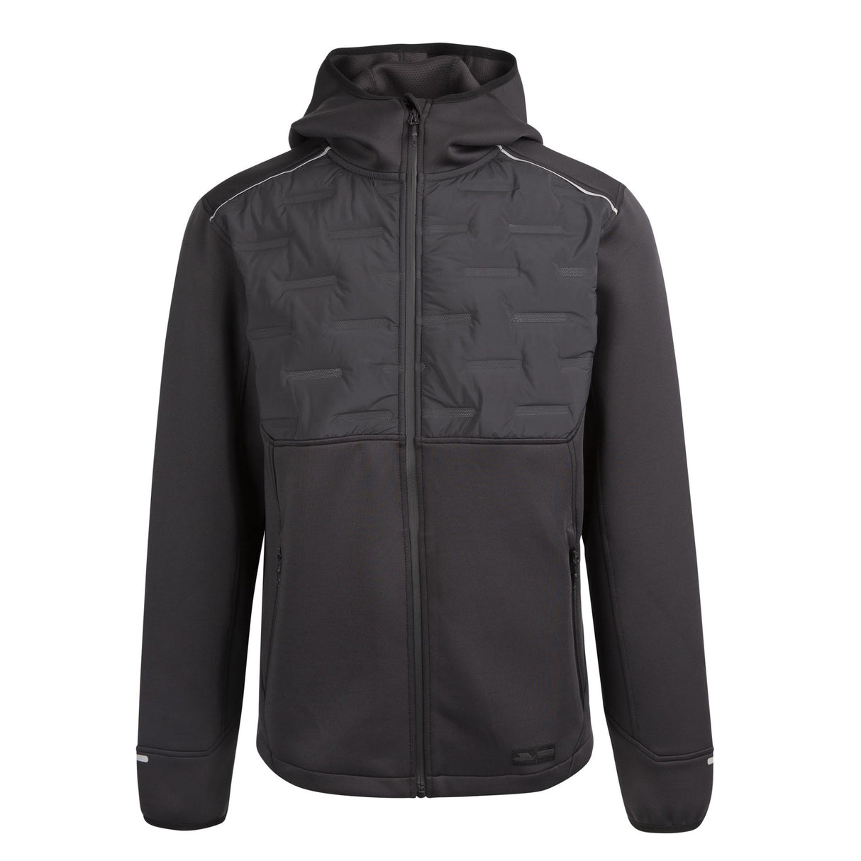 Trespass Mens Bolfort Active Hybrid Jacket Black