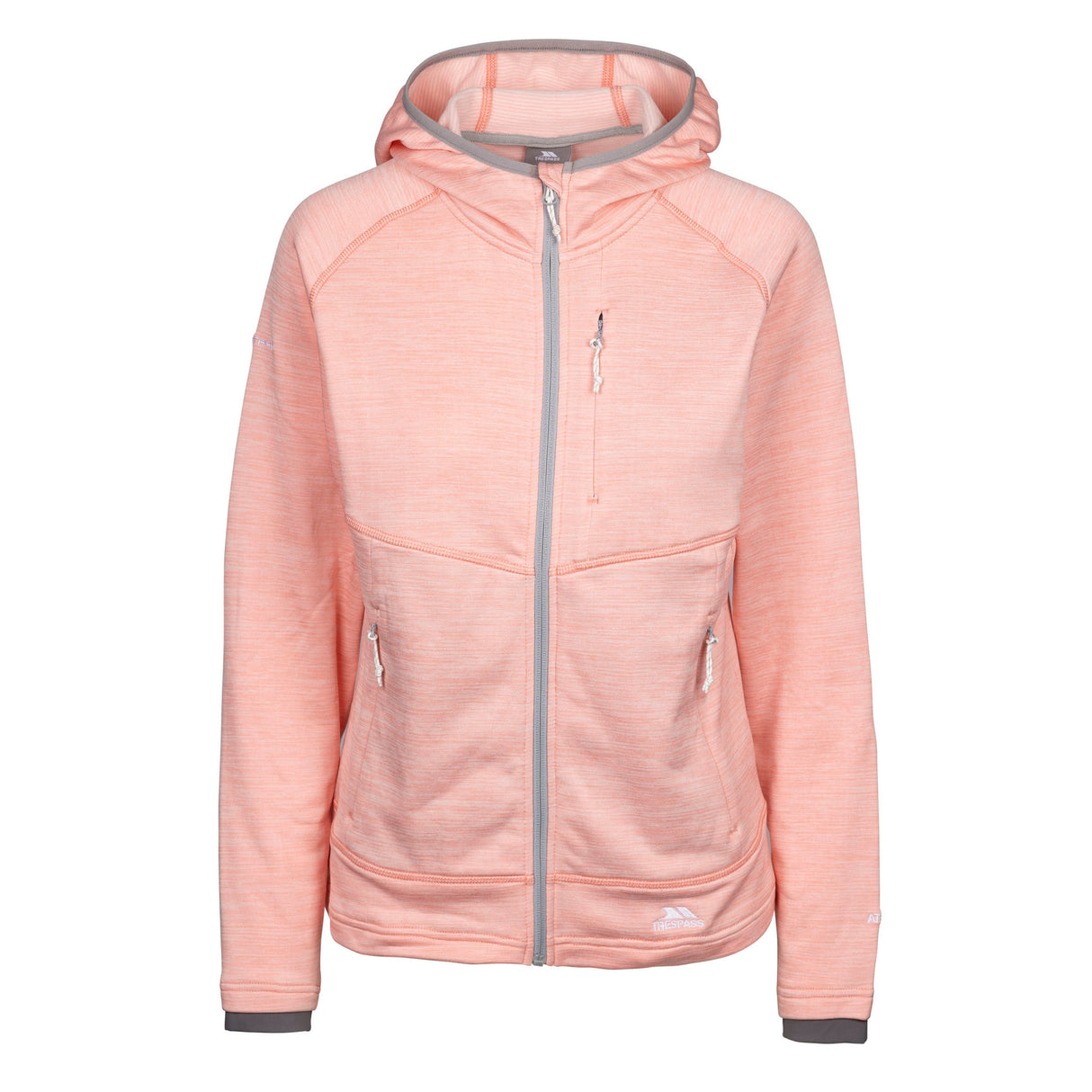 Trespass Womens AT200 Fleece Jacket Pink Shell