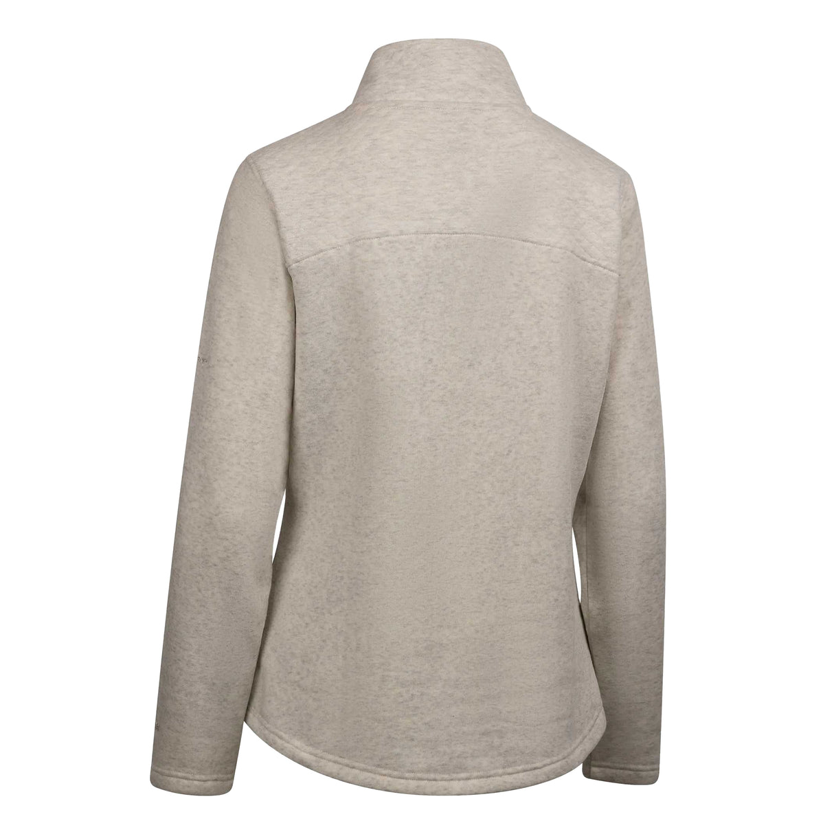 Trespass Womens Hoxie Marl Fleece Top Cream Marl