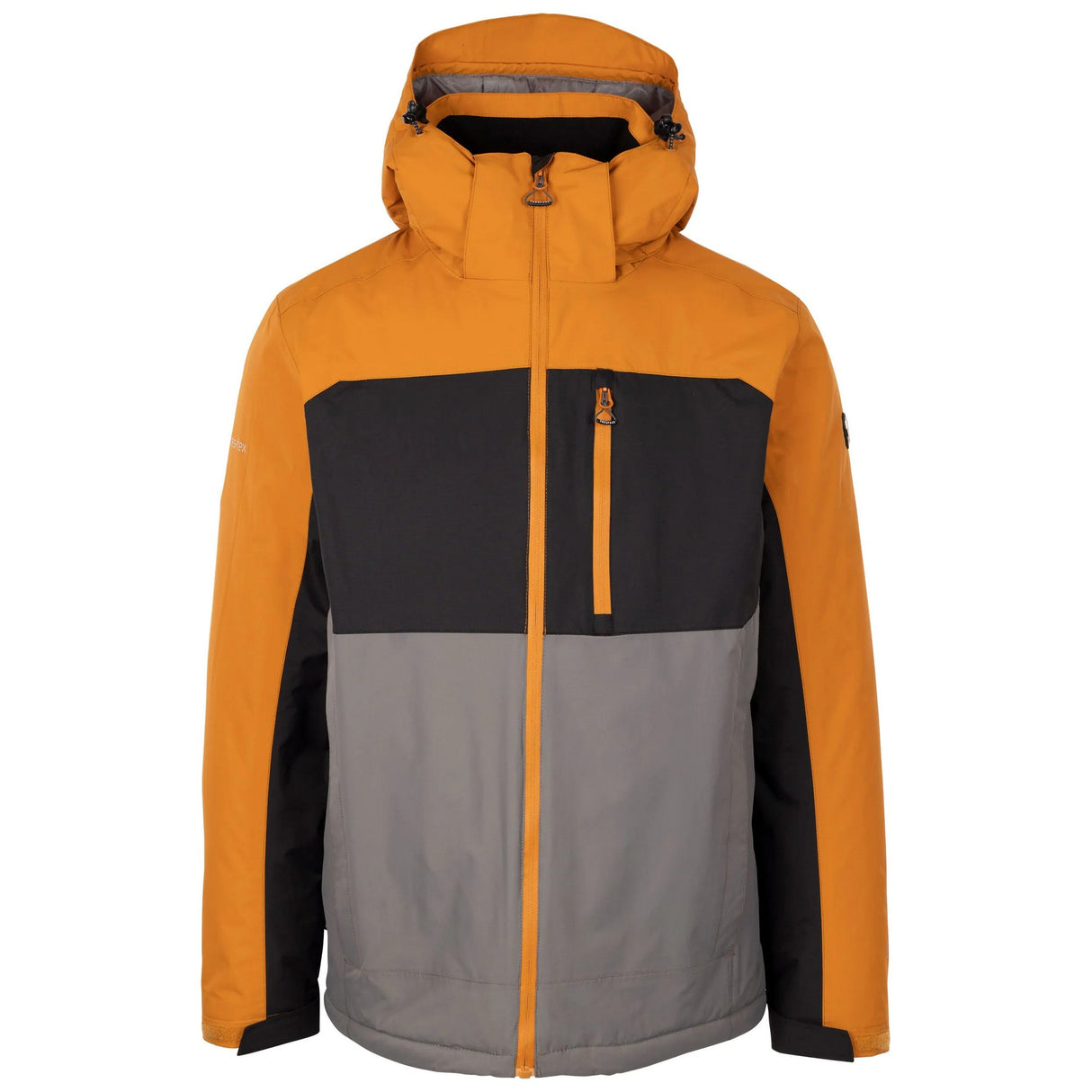 Trespass Mens Dulverton Padded Jacket Ginger