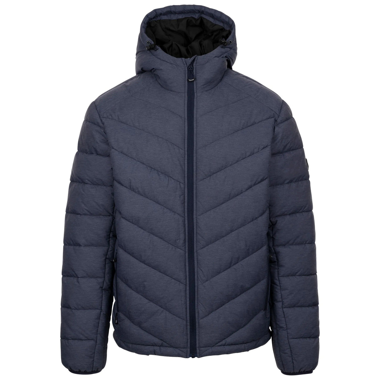 Trespass Mens Didmarton Padded Jacket Navy Marl