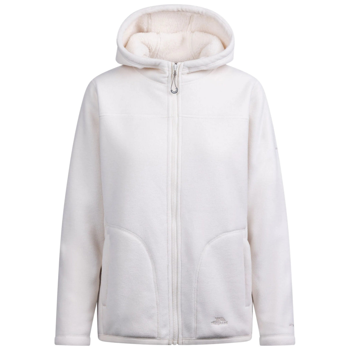 Trespass Womens Backstay Fleece Jacket Ghost