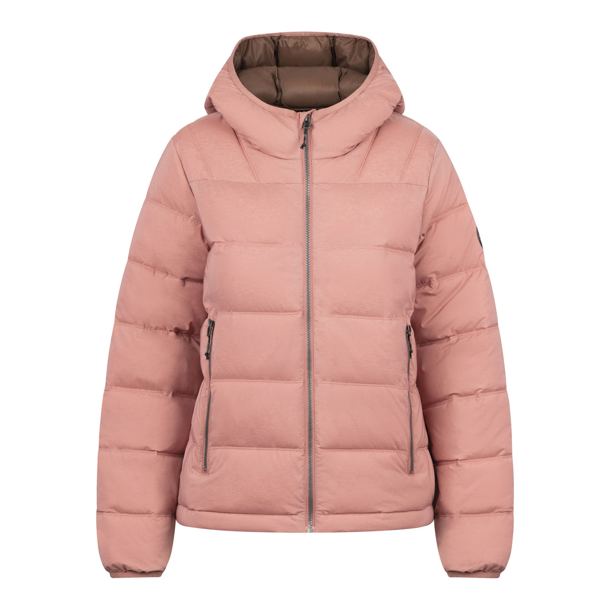 Trespass Womens Rollins Hooded Jacket Clay