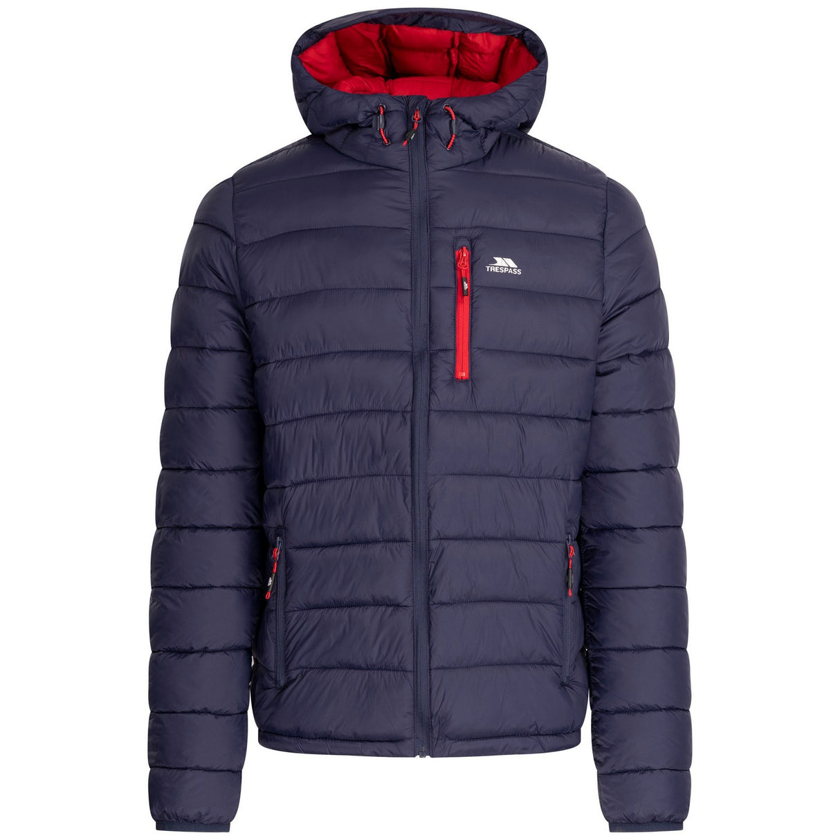 Trespass Mens Mikail Padded Jacket Navy