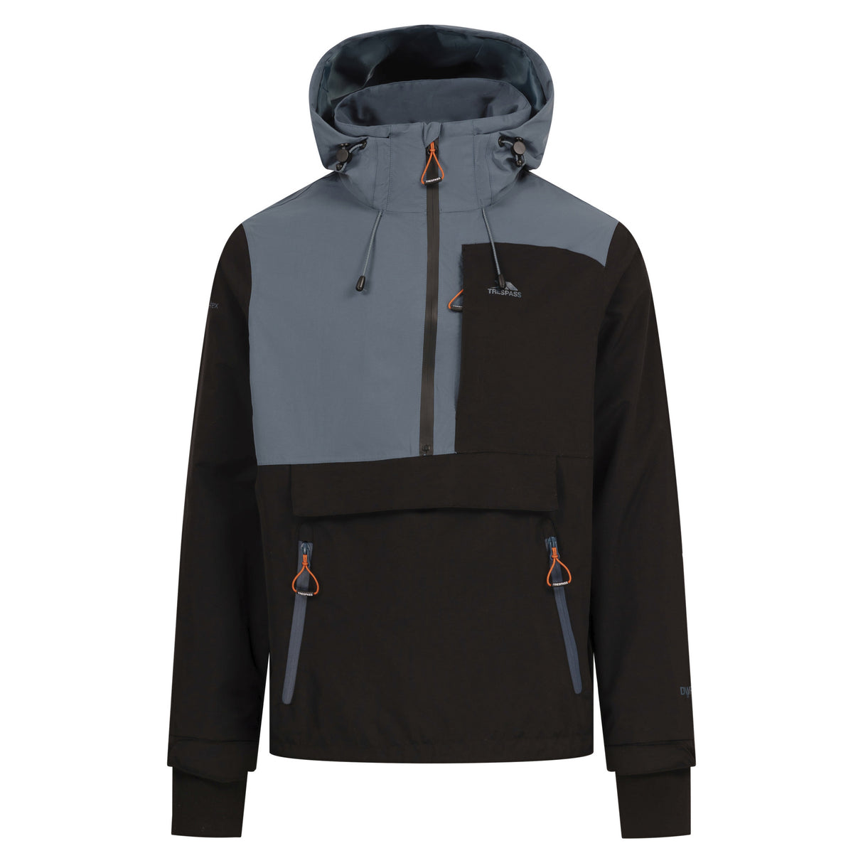 Trespass Mens Scolpaig Waterproof Jacket Black