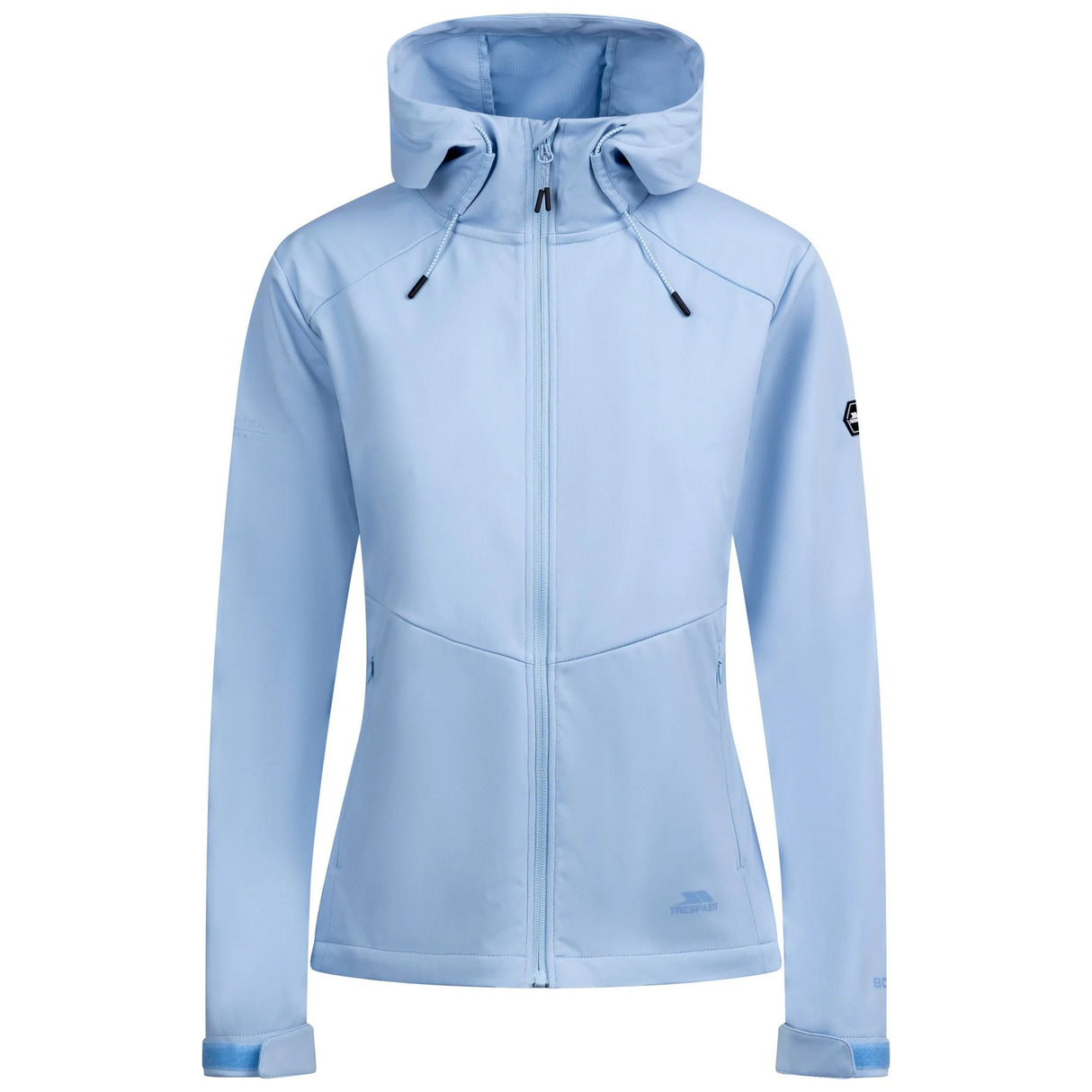 Trespass Womens Eunice Soft Shell Jacket Blue Haze