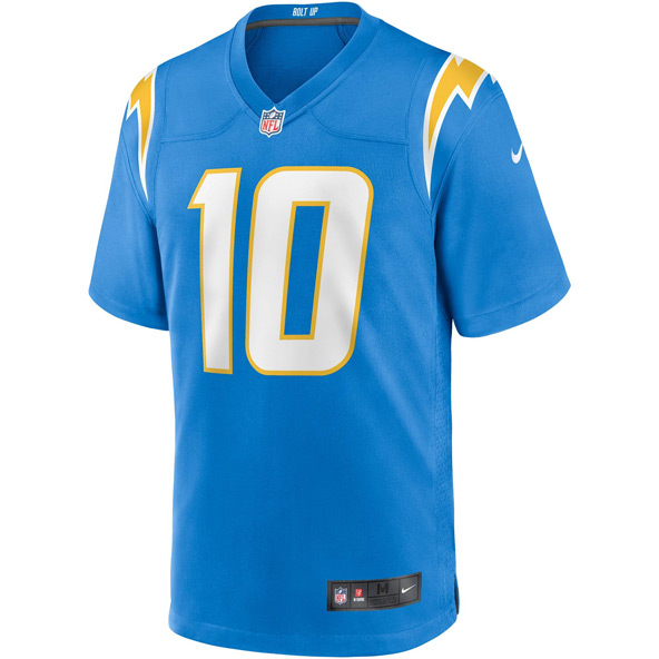 Nike Los Angeles Chargers Herbert 10 Home Game Jersey
