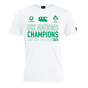 Canterbury IRFU Ireland Rugby Grand Slam Winners 2023 T-Shirt