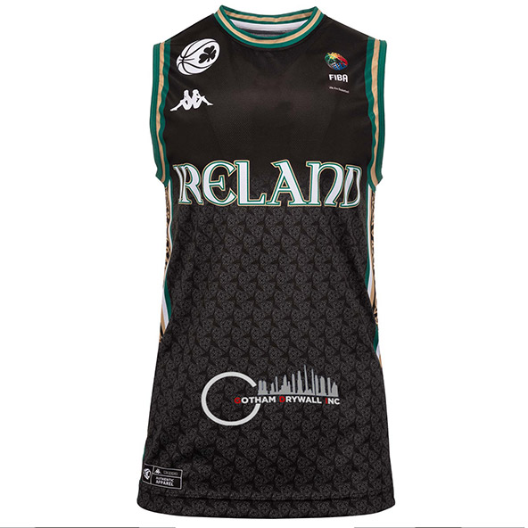 Kappa Basketball Ireland 2023 3x3 Womens Home Sponsorship Jersey