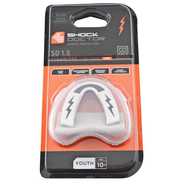 THE SHOCK DOCTOR SD 1.5 YOUTH RUGBY GUMSHIELD