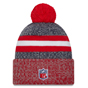 New Era New England Patriots 2023/24 Sideline Cuffed Bobble Hat