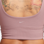 Nike Zenvy Rib Womens Light-Support Non-Padded Longline Sports Bra