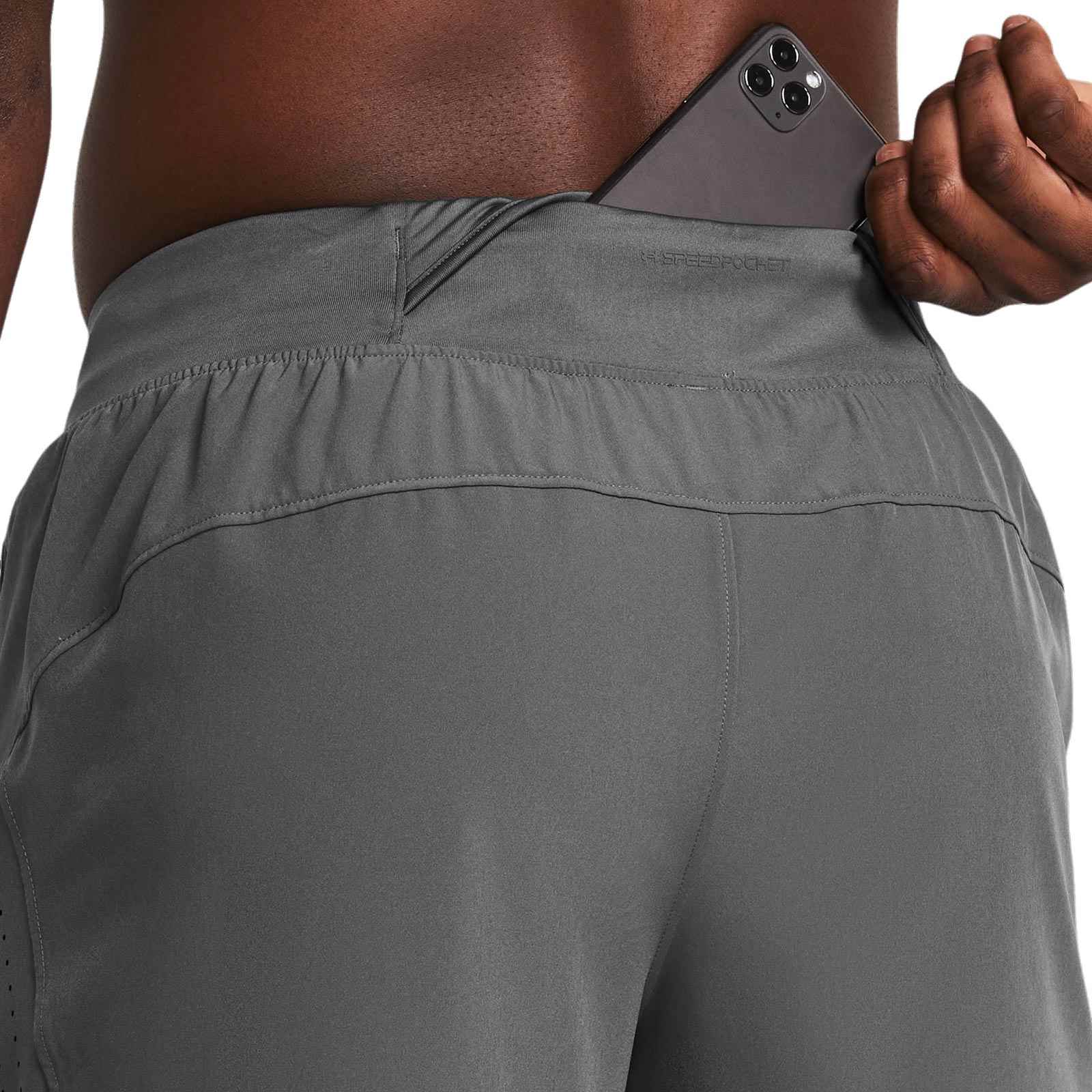 UNDER ARMOUR LAUNCH 5-INCH MENS SHORTS