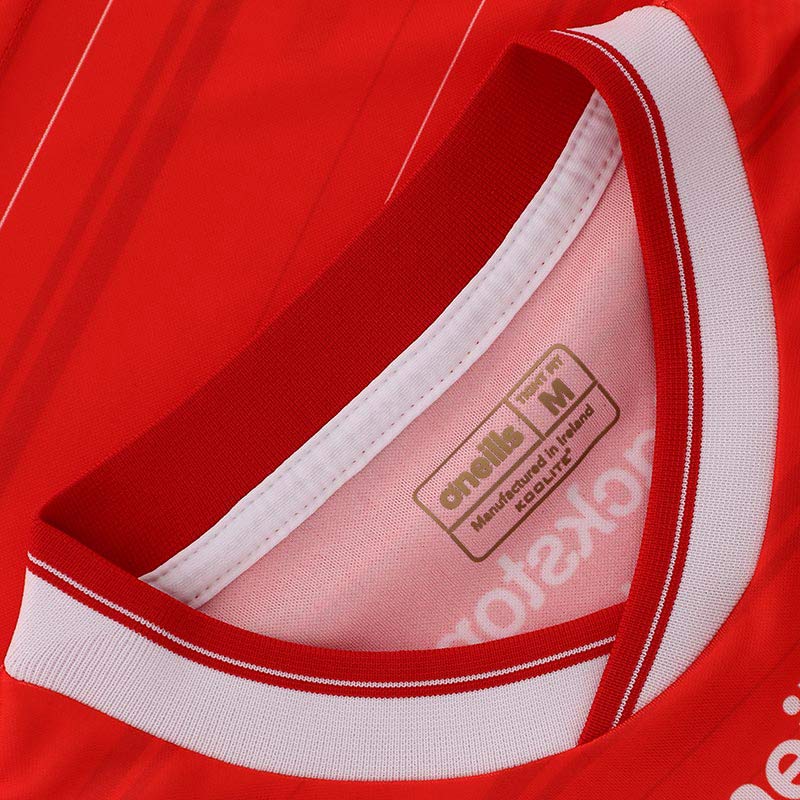 O'NEILLS LOUTH 24 HOME WMNS FIT JSY RED, RED
