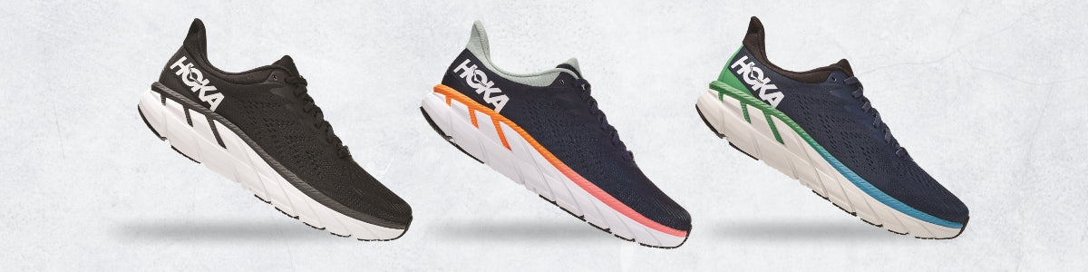 3 product images - Hoka Clifton