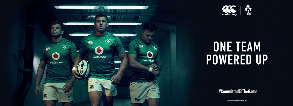 PERFORMANCE AT THE HEART OF NEW CANTERBURY IRELAND RUGBY RANGE