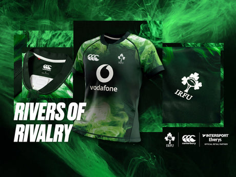 Intersport Elverys Launches the New Irish Rugby Chicago Commemorative Jersey.