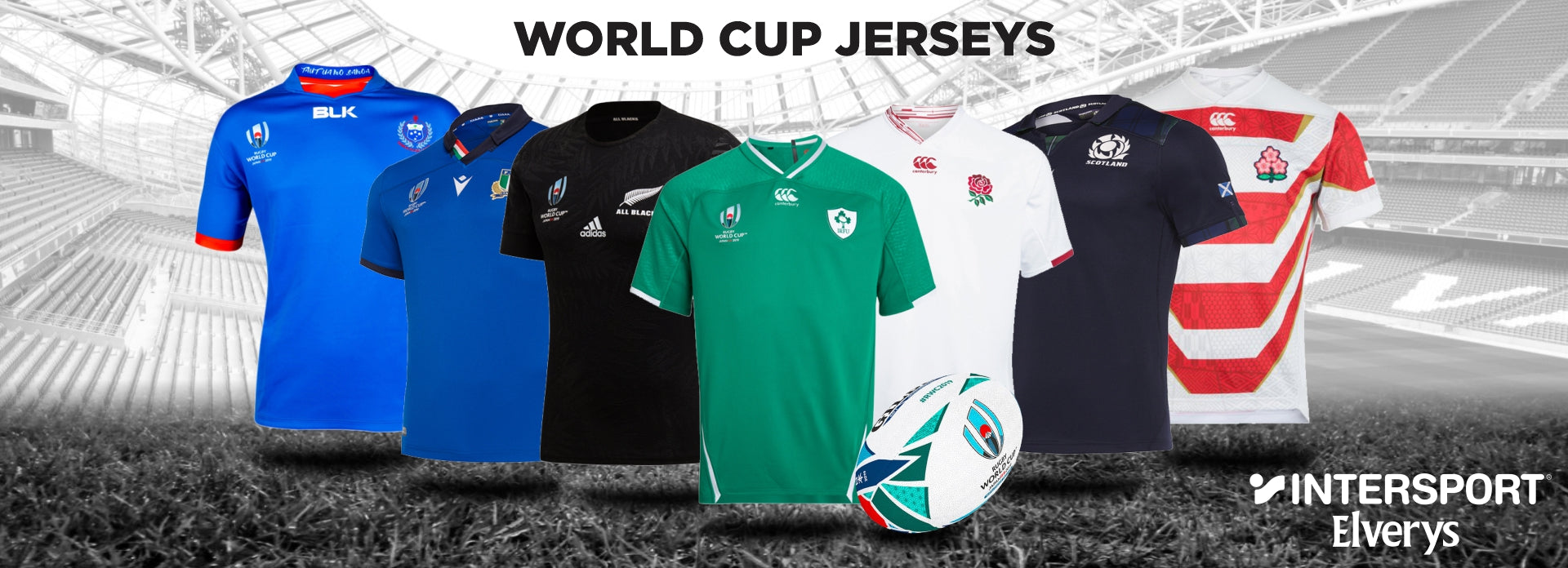 World Cup Jerseys at Intersport Elverys