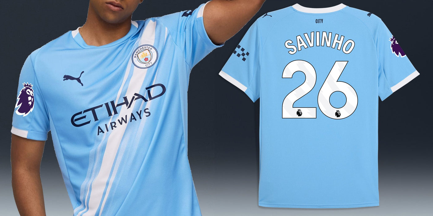 Manchester City Jersey Print Personalisation