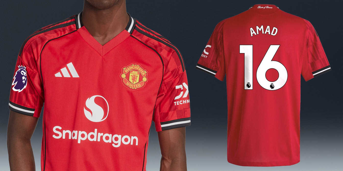 Manchester United Jersey Print Personalisation