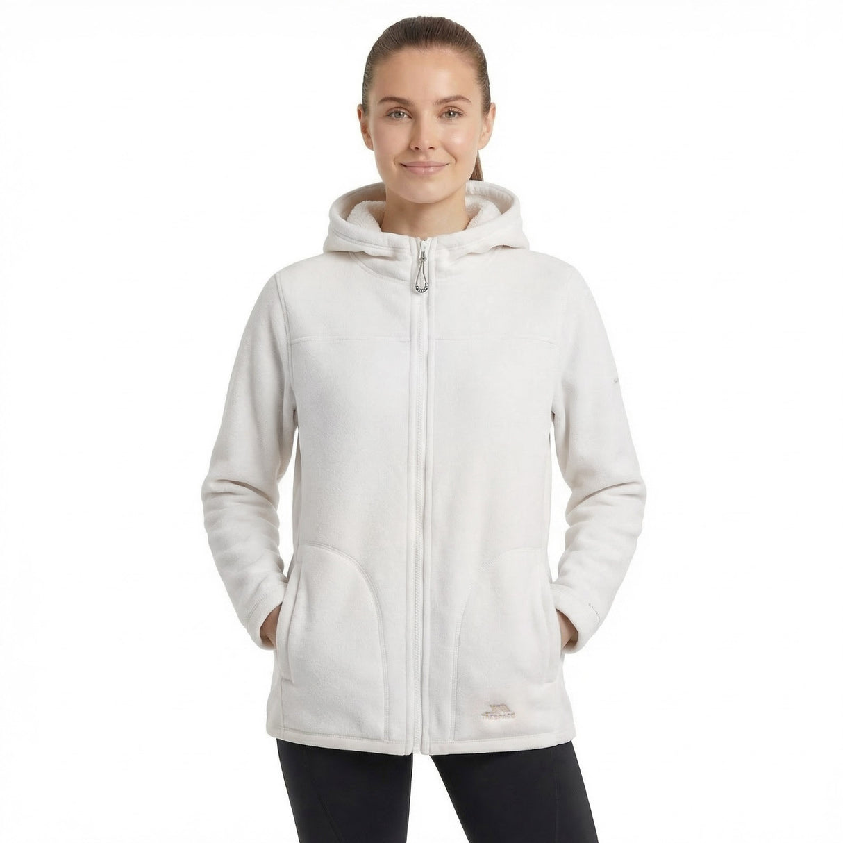 Trespass Womens Backstay Fleece Jacket Ghost