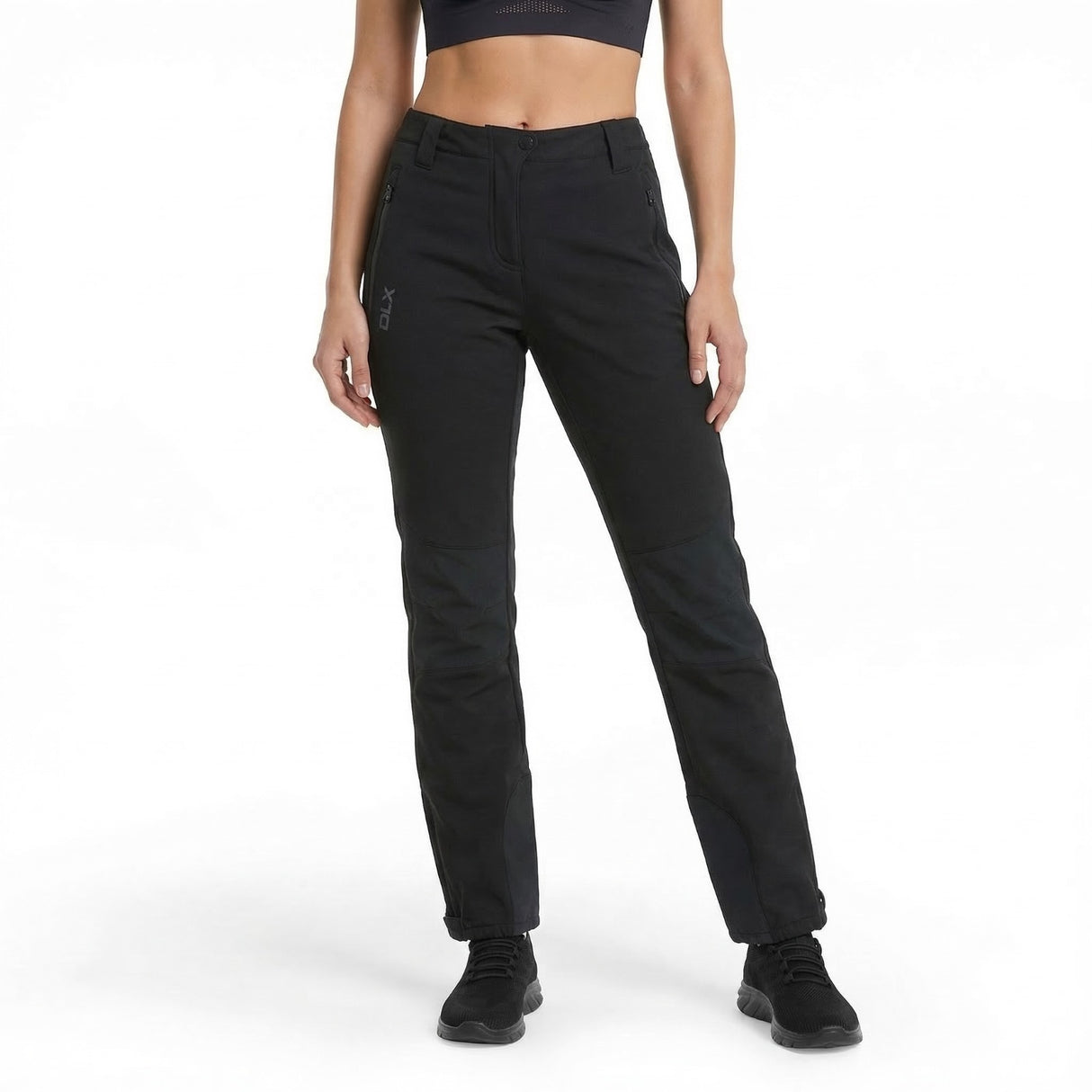 Trespass Womens Sola Softshell Outdoor Trousers Black