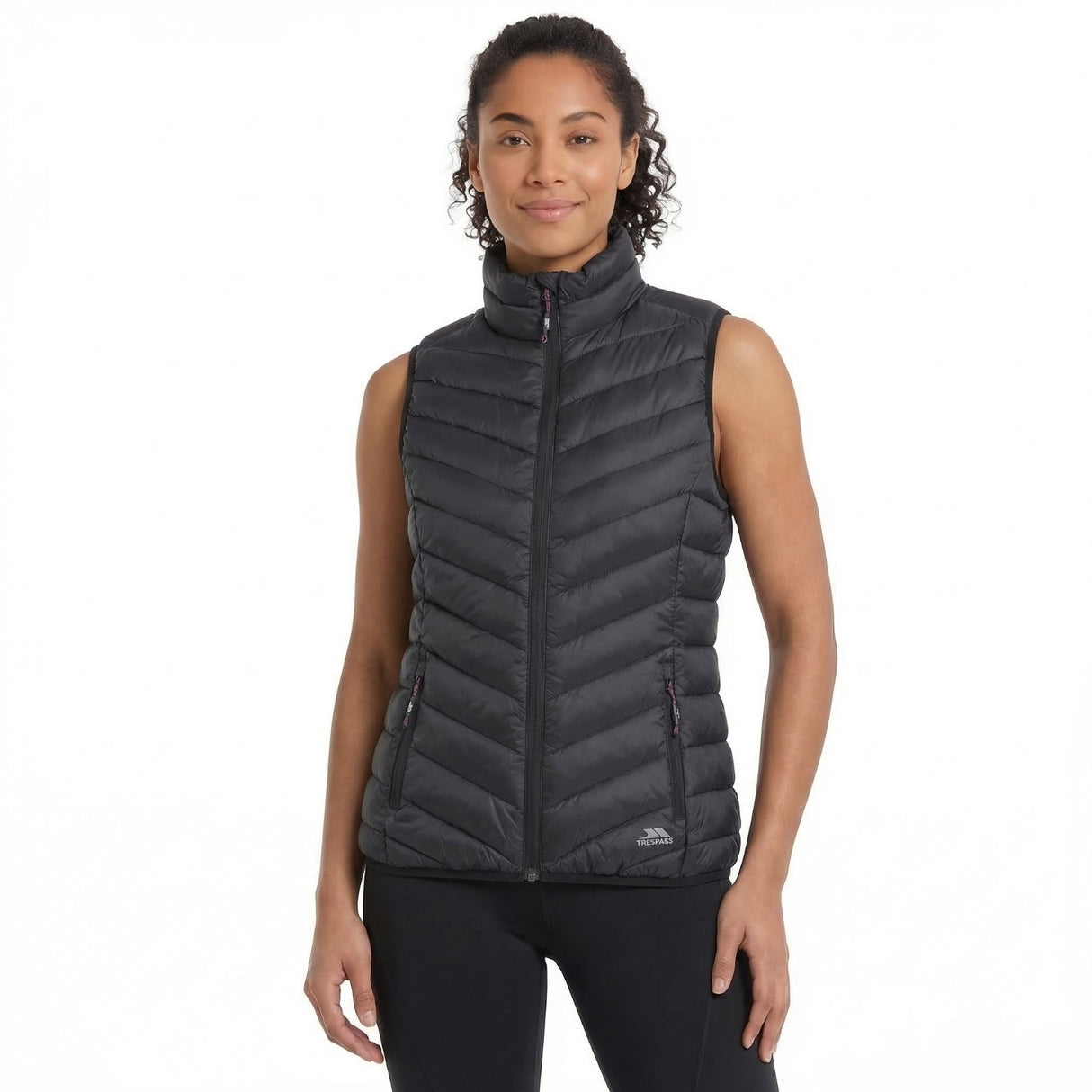 Trespass Womens Giana Down Gilet Black
