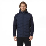 Trespass Mens Heber Hybrid Hoodie Navy