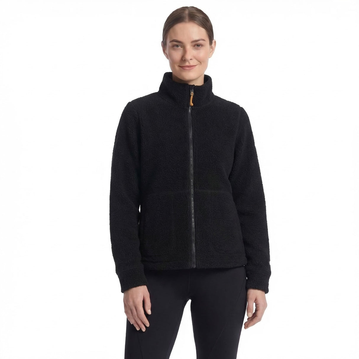 Trespass Womens Chatty At200 Fleece Jacket Black