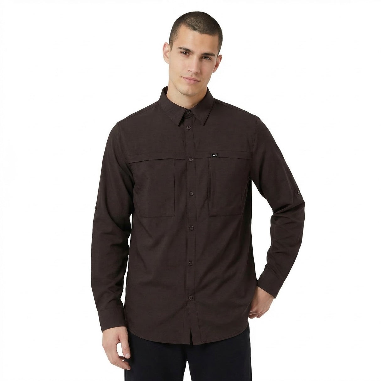 Trespass Mens Santiago DLX Shirt Dark Grey