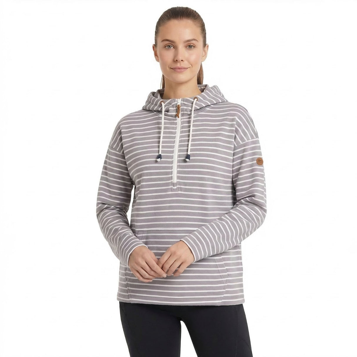 Trespass Womens Softly Hoodie Platinum