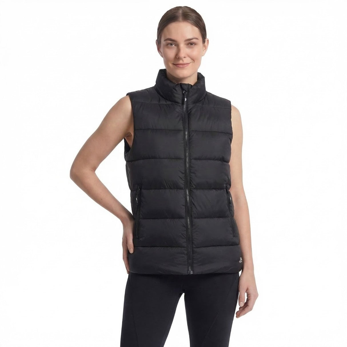 Trespass Womens Simone Padded Casual Gilet Black