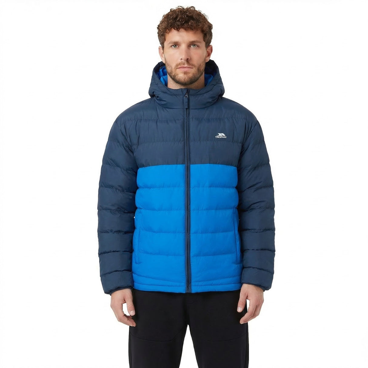 Trespass Mens Oskar Padded Jacket Navy