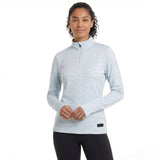 Trespass Womens Livia TP75 Long-Sleeved Active Top Seafoam