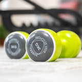 Body Sculpture Vinyl Dumbbell Set - 2 x 3kg
