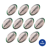 Rugbytech Rugby Training Ball Size 4 - 10 Pack