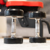 Rival Round Rubber Dumbbells - 7.5kg Pair