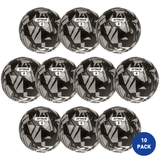 Rival Attack 5 Football Black/Silver - 10 Pack