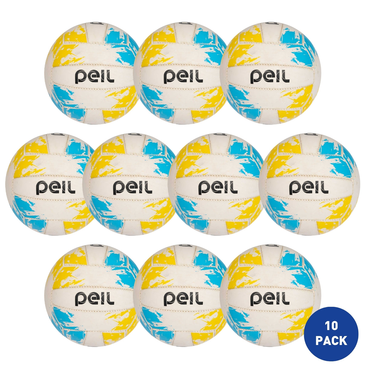 Peil Quick Touch Ball 8-10 White - 10 Pack
