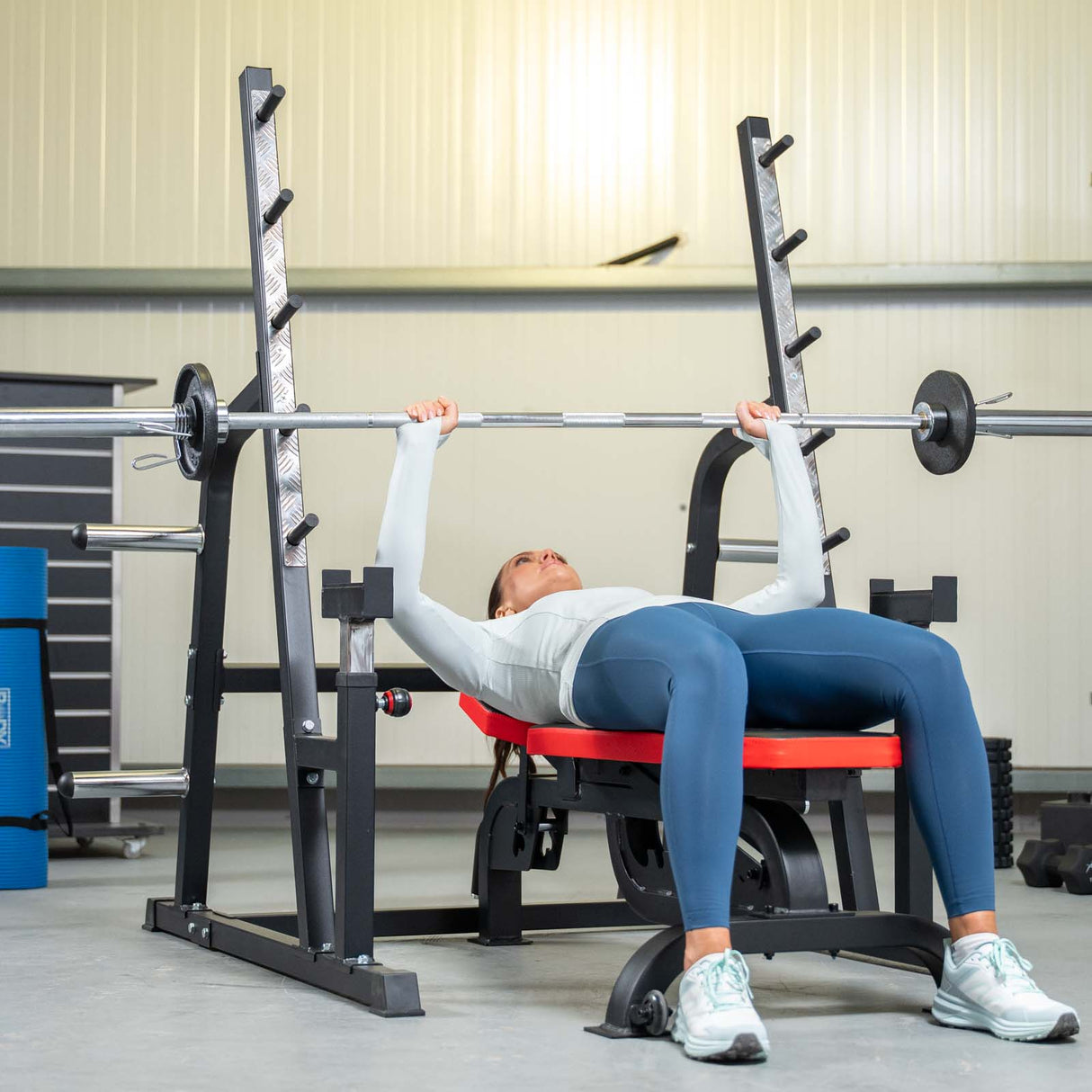 Rival Adjustable Squat Rack