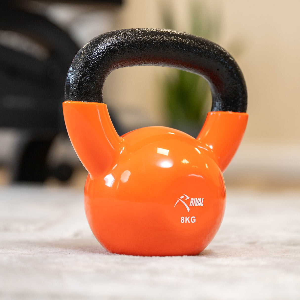 Rival Vinyl Coated Kettlebell - 8kg