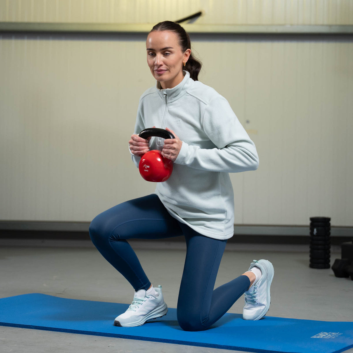 Rival Vinyl Coated Kettlebell - 10kg