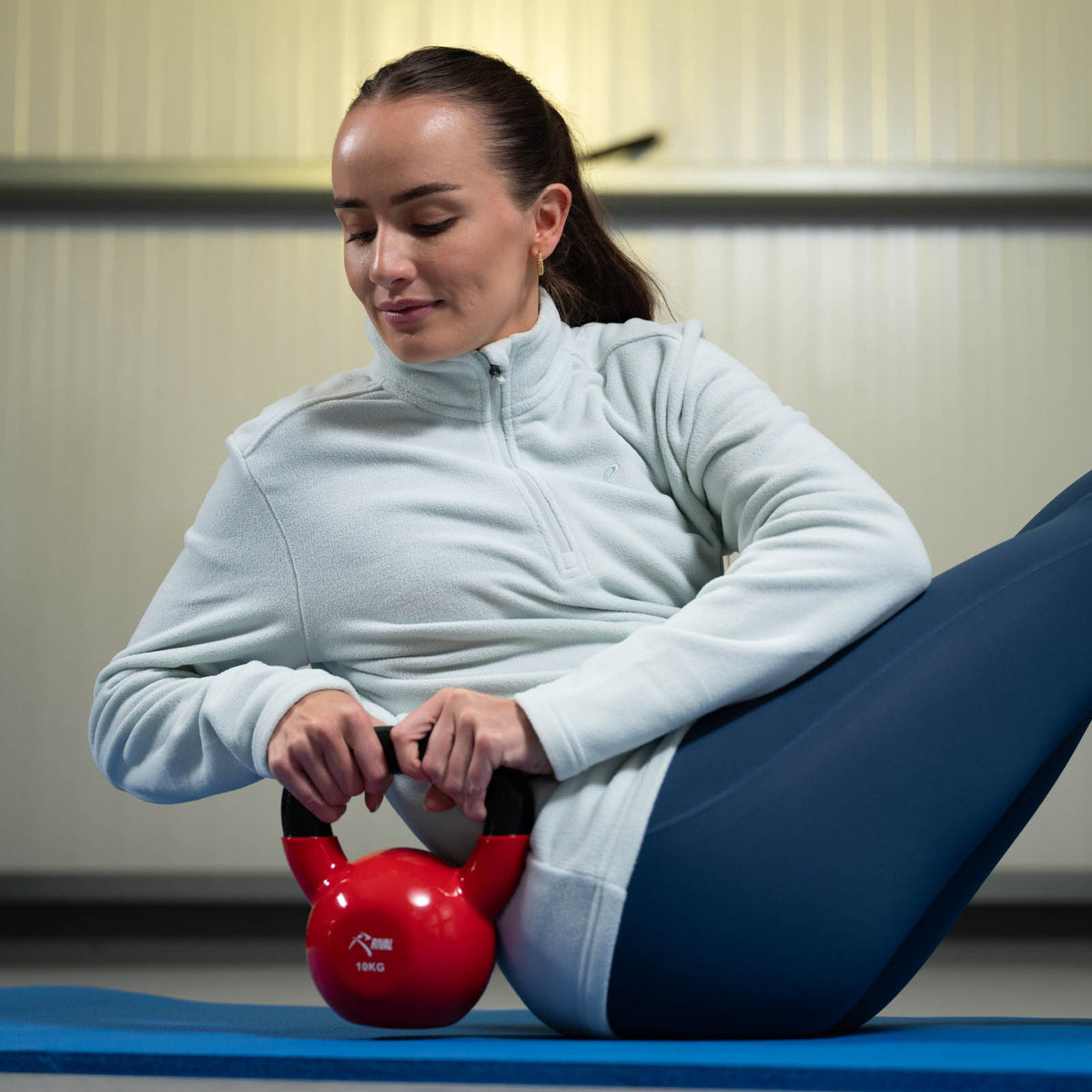 Rival Vinyl Coated Kettlebell - 10kg