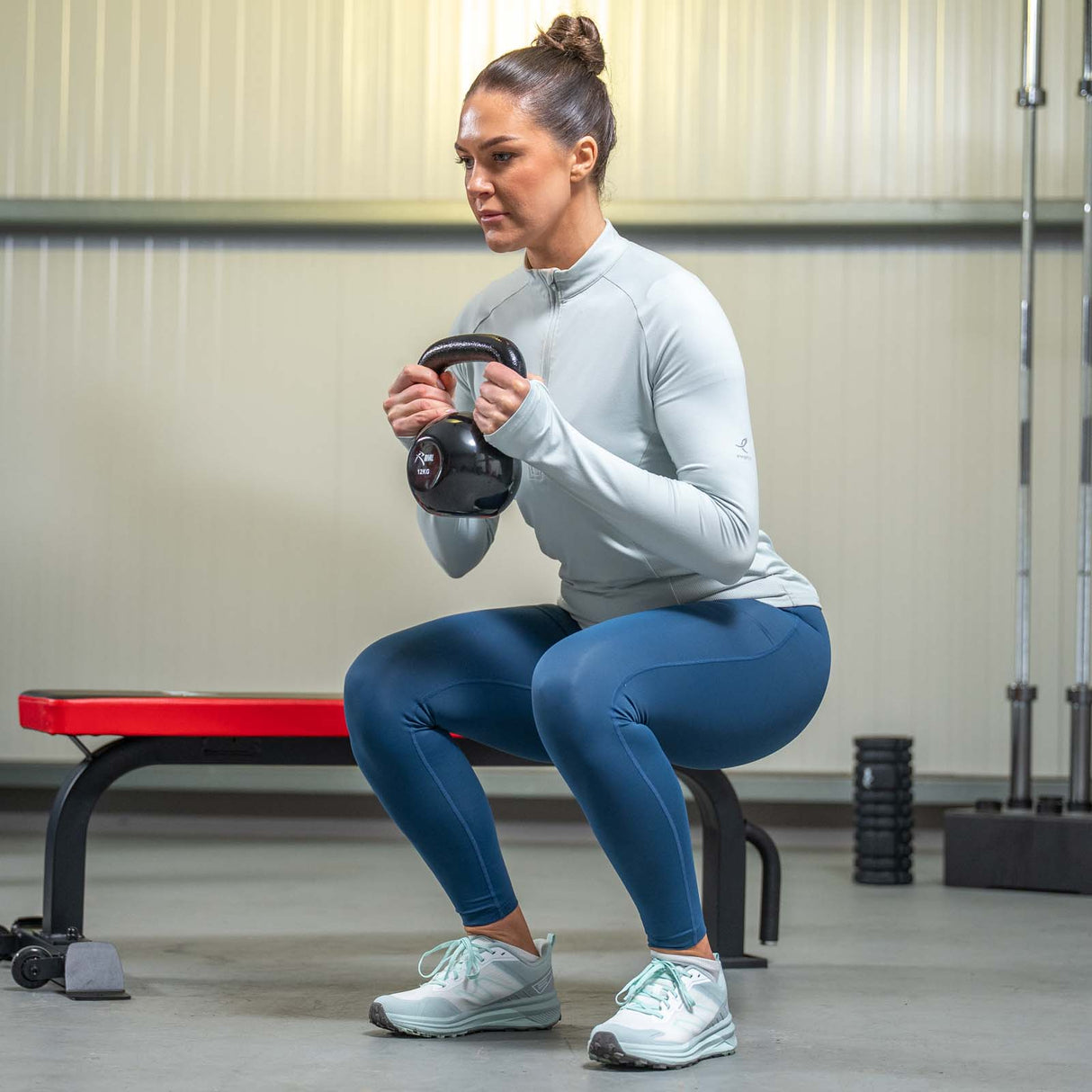 Rival Vinyl Coated Kettlebell - 12kg