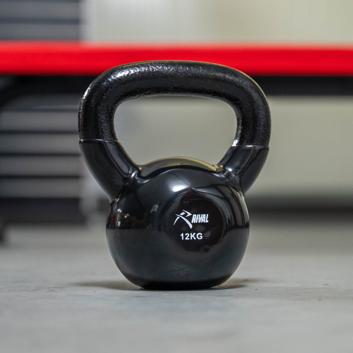 Rival Vinyl Coated Kettlebell - 12kg