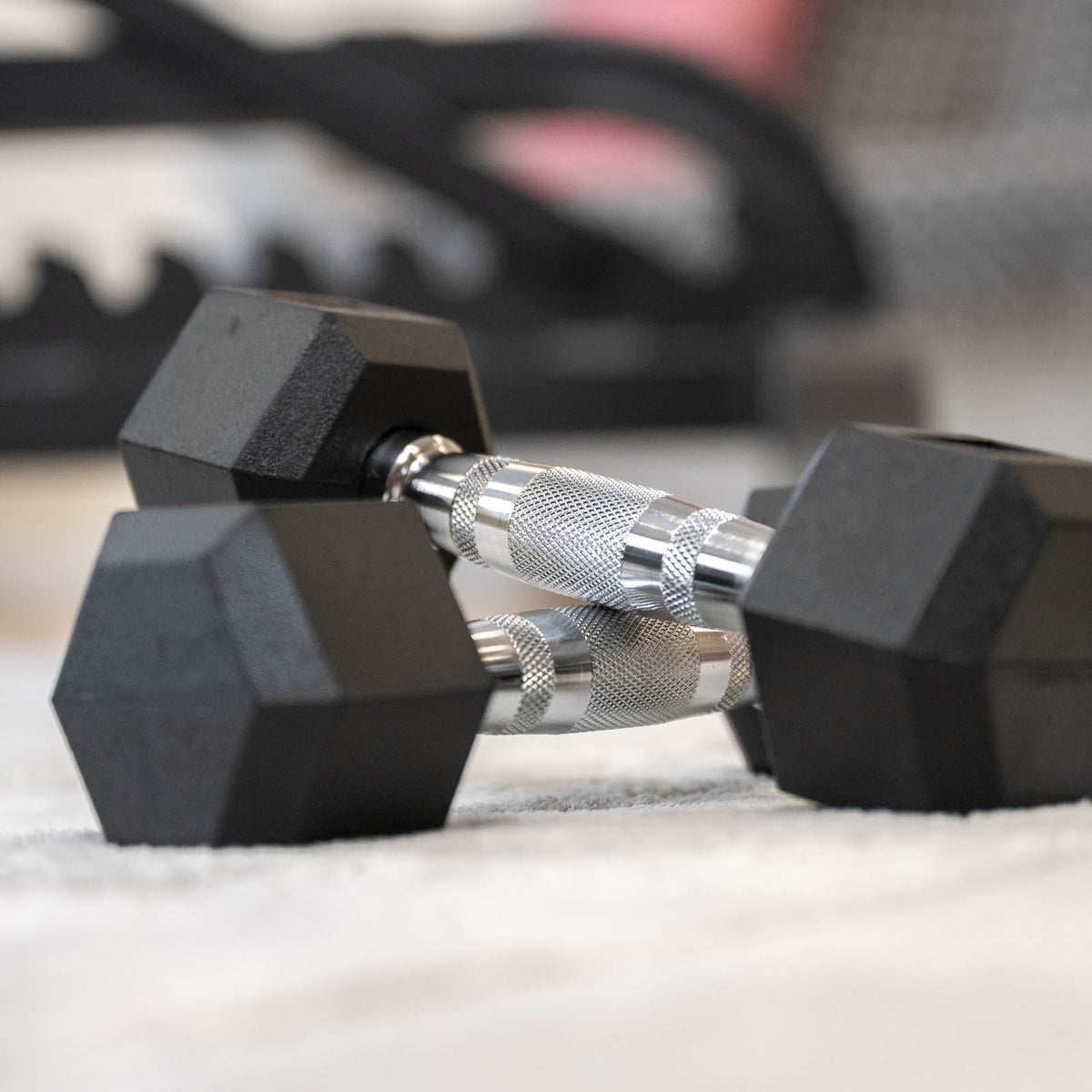 Rival Rubber Hex Dumbbell 2.5kg Pair